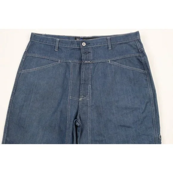 Vintage 90s Marithe Francois Girbaud Mens 40x26 Spell Out Baggy 